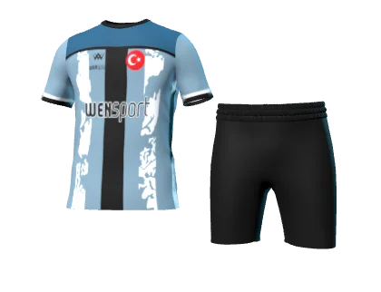 FT-5001 üç boyutlu forma ve şort görünümü