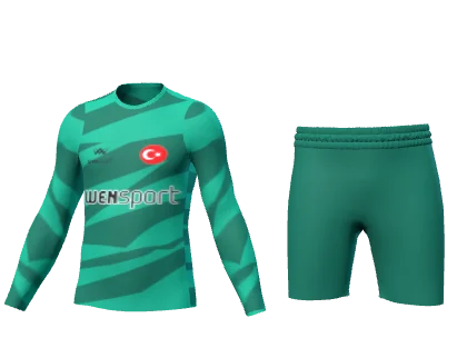 GK-1001 üç boyutlu forma ve şort görünümü