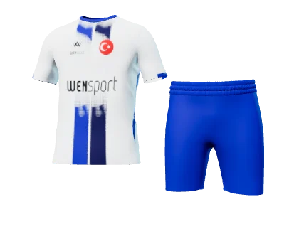 WN-5009 üç boyutlu forma ve şort görünümü