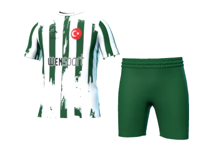 WN-5012 üç boyutlu forma ve şort görünümü