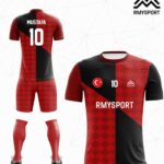 RM110 Damalı Futbol Forması