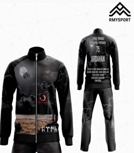 Asker tezkere eşofman takımları ve fermuarlı polar