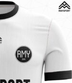 Siyah beyaz Futbol Forması