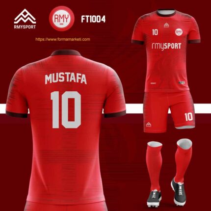 Kırmızı Beyaz Forma Modeli