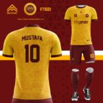 Bordo Sarı Roma Forması