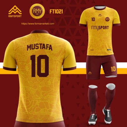 Bordo Sarı Roma Forması