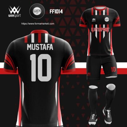 Kırızı Siyah Forma