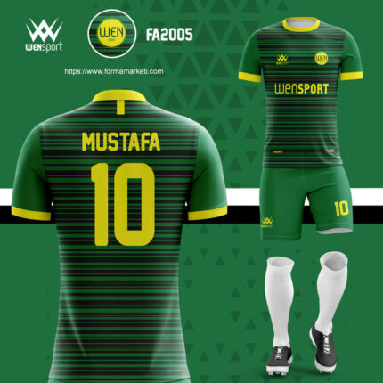 Yeşil sarı forma yaptırma