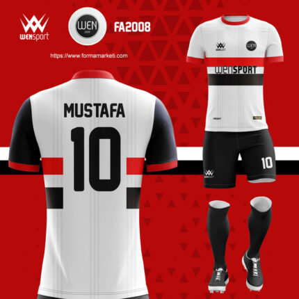 Kırmızı Siyah Forma