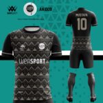 Siyah Halı Saha forması