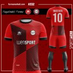 Kırmızı Siyah Forma