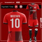 Kırmızı Siyah Forma