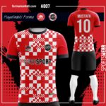 kırmızı beyaz forma