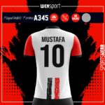 Kırmızı beyaz forma