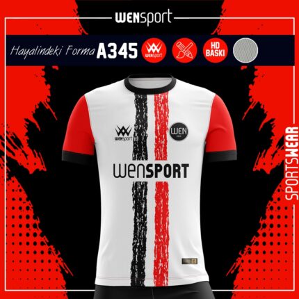 Kırmızı beyaz forma