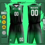 Yeşil Siyah basketbol forması