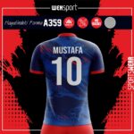 A359 Kırmızı Lacivert Forma