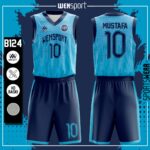 Lacivert basketbol forması