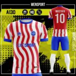 Kırmızı beyaz forma