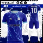 Mavi Turkuaz Forma yaptırma