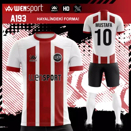 Kırmızı Beyaz Forma