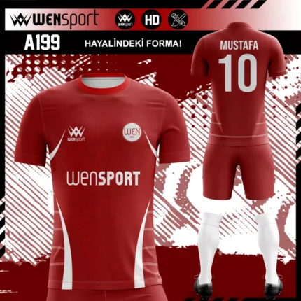 Kırmızı Beyaz Forma